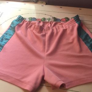 Pink/blue girl shorts (worn)